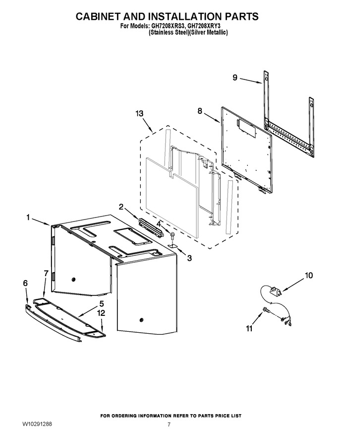 Diagram for GH7208XRY3