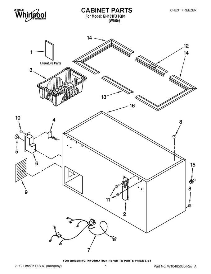 Diagram for EH151FXTQ01