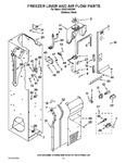 Diagram for 08 - Freezer Liner And Air Flow Parts