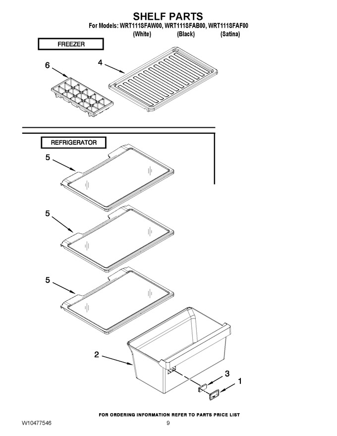 Diagram for WRT111SFAW00