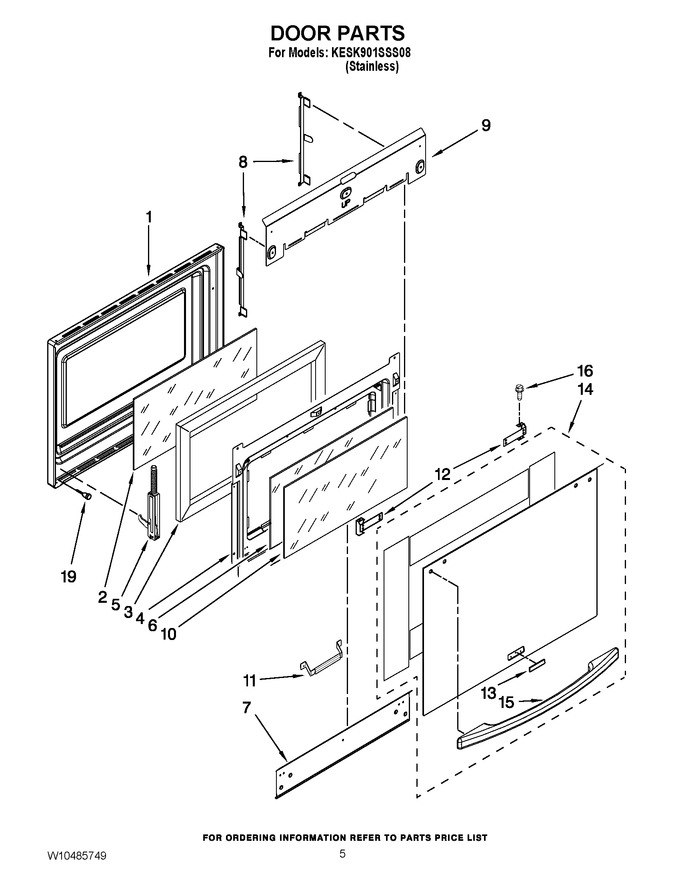 Diagram for KESK901SSS08