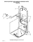 Diagram for 05 - Dryer Support And Washer Harness Parts