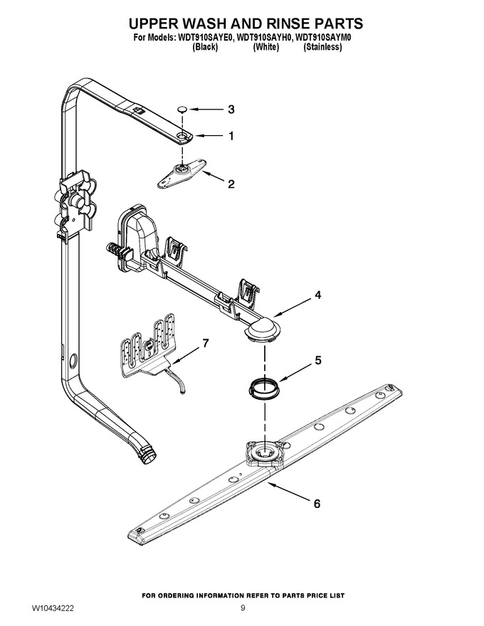 Diagram for WDT910SAYH0