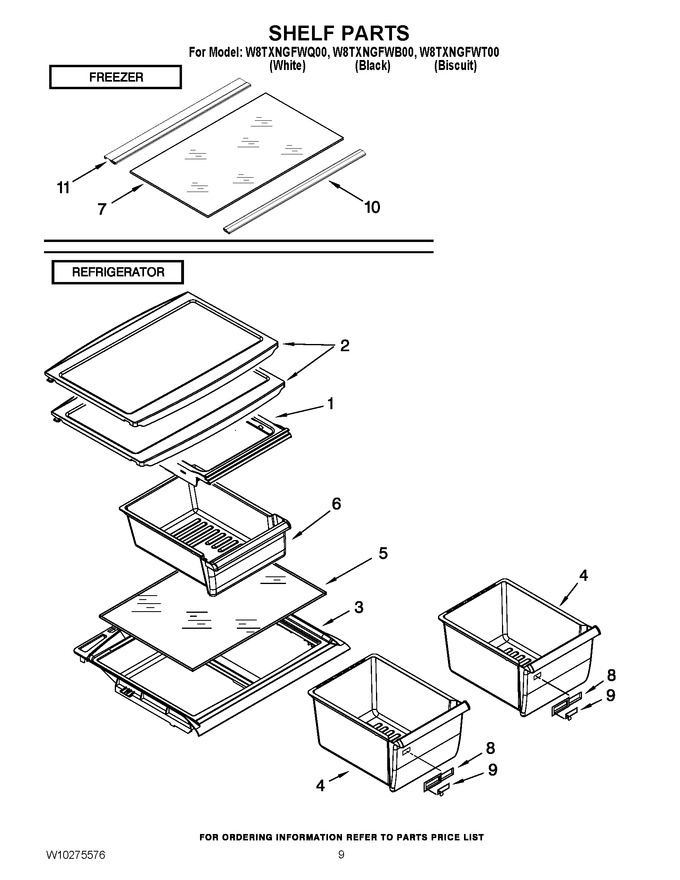 Diagram for W8TXNGFWB00