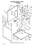 Diagram for 07 - Washer Cabinet Parts
