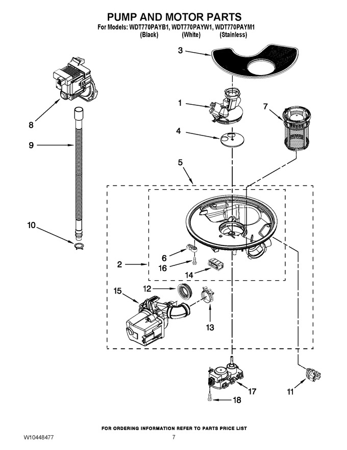 Diagram for WDT770PAYM1