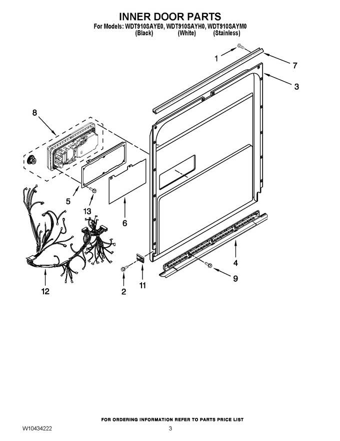 Diagram for WDT910SAYM0