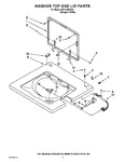 Diagram for 06 - Washer Top And Lid Parts
