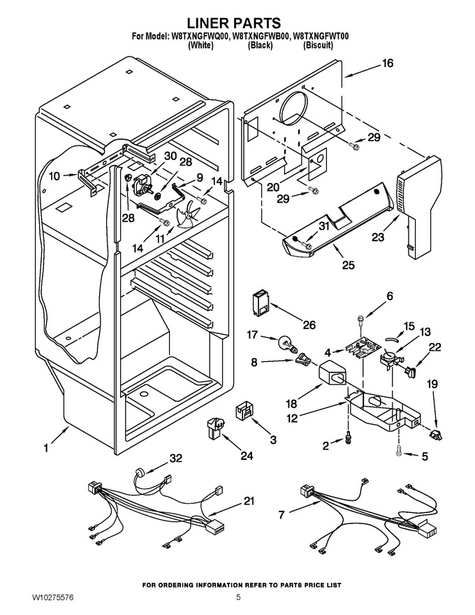 Diagram for W8TXNGFWB00