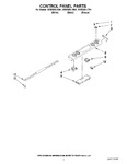 Diagram for 02 - Control Panel Parts