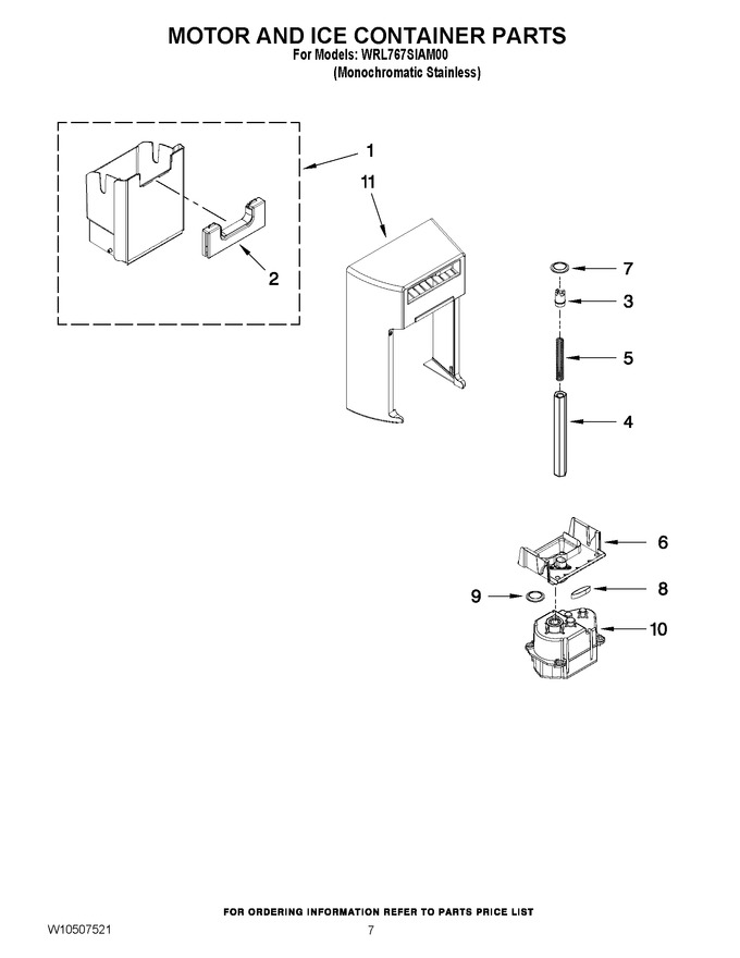 Diagram for WRL767SIAM00