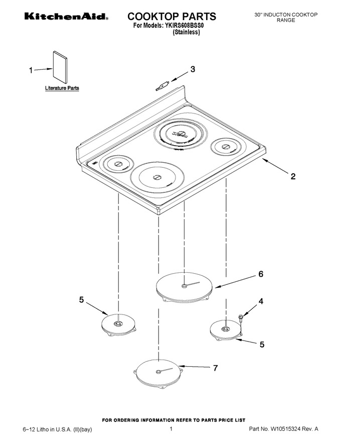 Diagram for YKIRS608BSS0