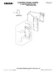 Diagram for 01 - Control Panel Parts