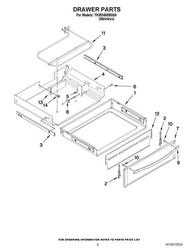 Diagram for YKIRS608BSS0