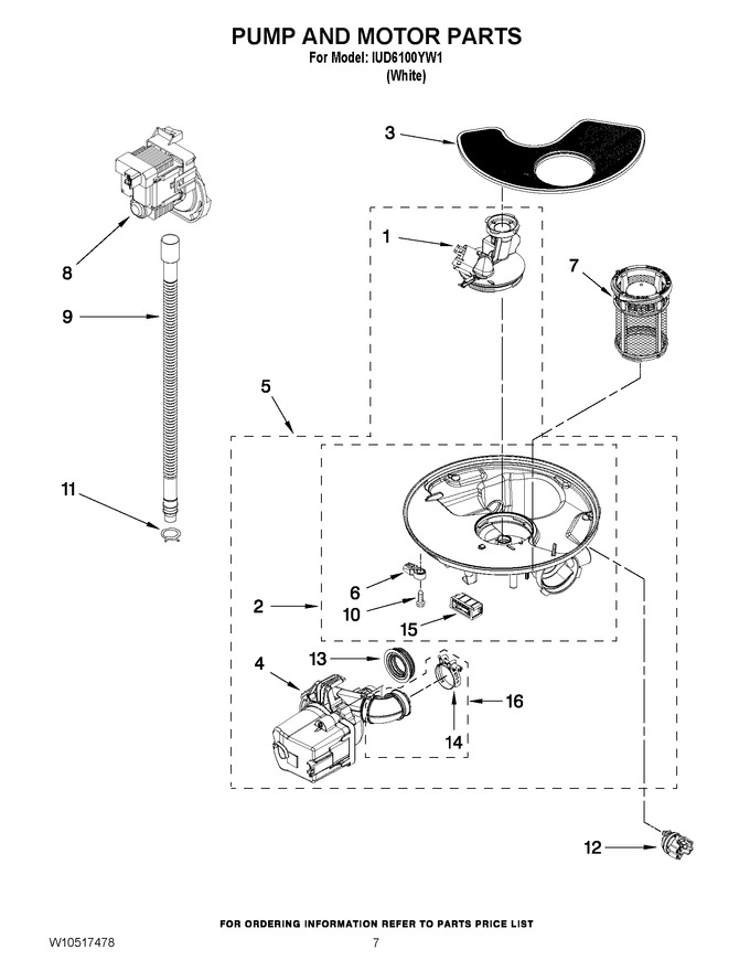 Diagram for IUD6100YW1