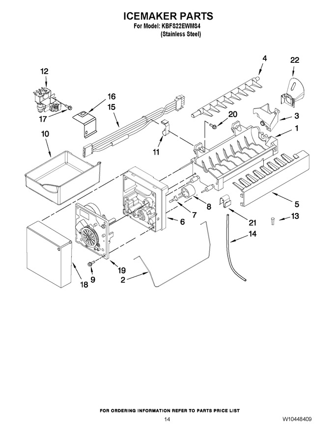Diagram for KBFS22EWMS4