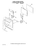 Diagram for 02 - Oven Door Parts
