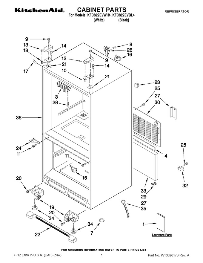 Diagram for KFCS22EVBL4