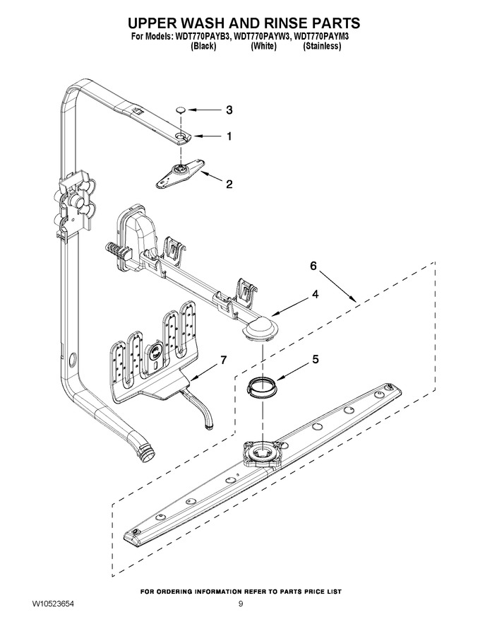 Diagram for WDT770PAYB3