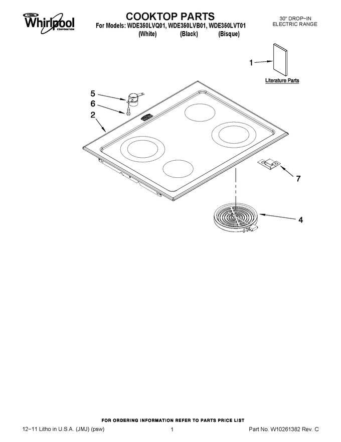 Diagram for WDE350LVB01