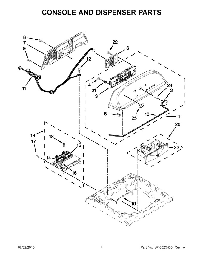 Diagram for WTW5800BW0