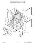 Diagram for 06 - Tub And Frame Parts