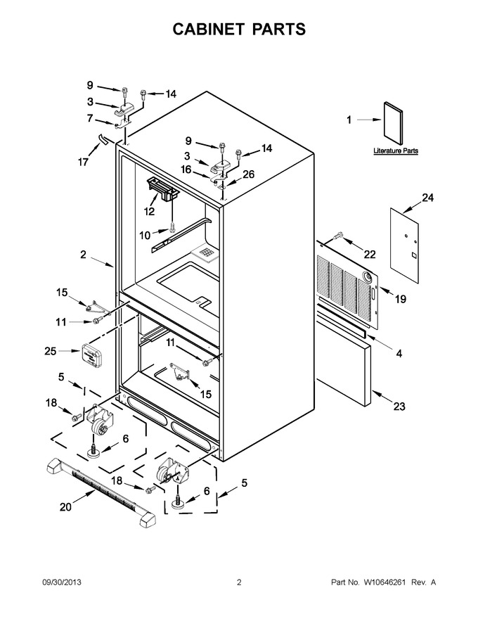 Diagram for WRF532SNBW00