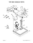 Diagram for 02 - Top And Console Parts
