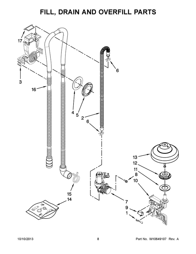 Diagram for KUDS35FXWHA