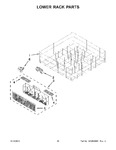 Diagram for 11 - Lower Rack Parts