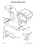 Diagram for 07 - Freezer Liner Parts