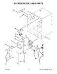 Diagram for 03 - Refrigerator Liner Parts