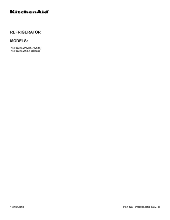 Diagram for KBFS22EWWH5