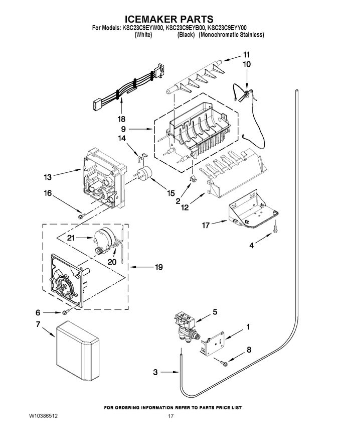 Diagram for KSC23C9EYW00
