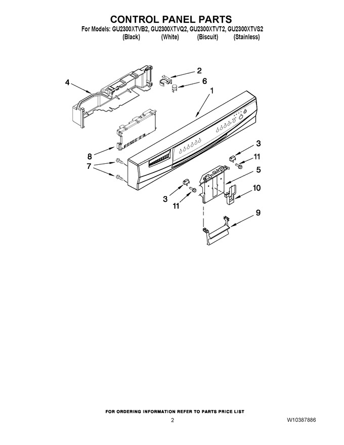 Diagram for GU2300XTVB2