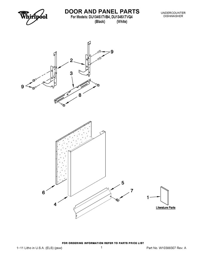 Diagram for DU1345XTVQ4