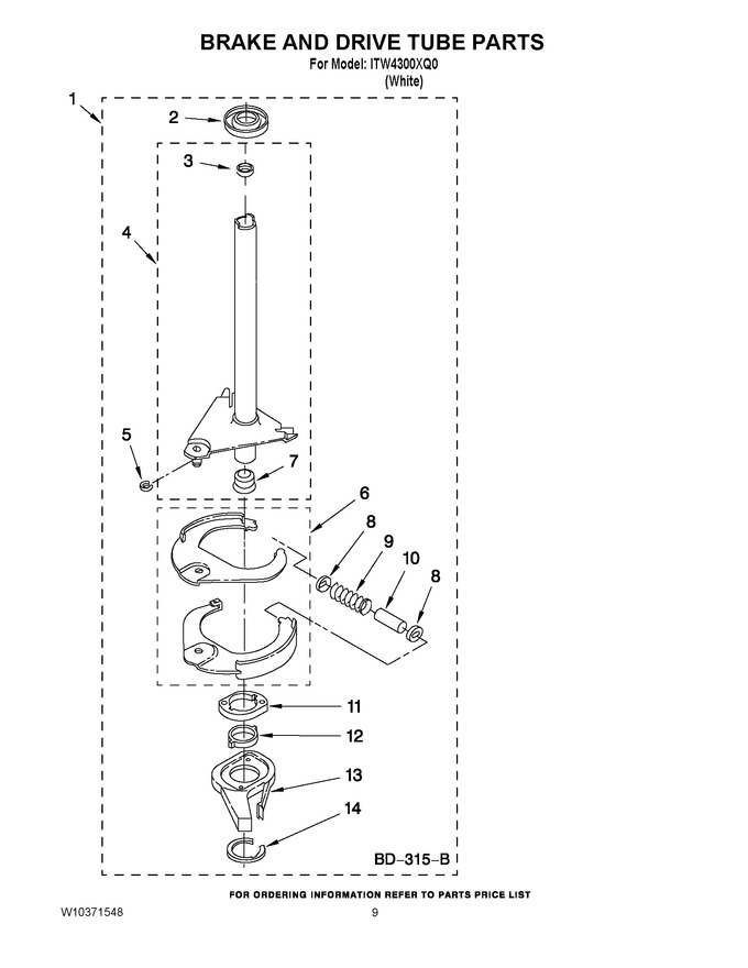 Diagram for ITW4300XQ0