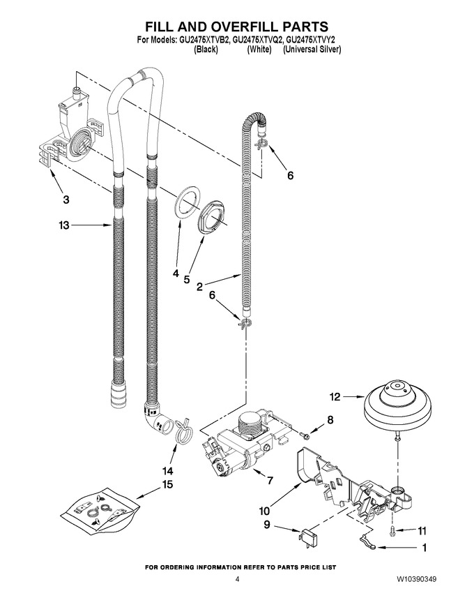 Diagram for GU2475XTVY2