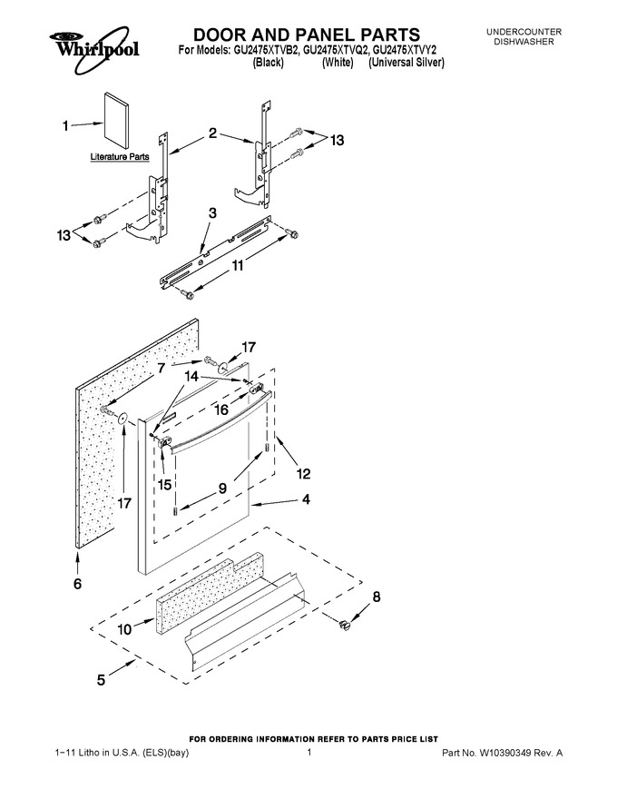 Diagram for GU2475XTVQ2
