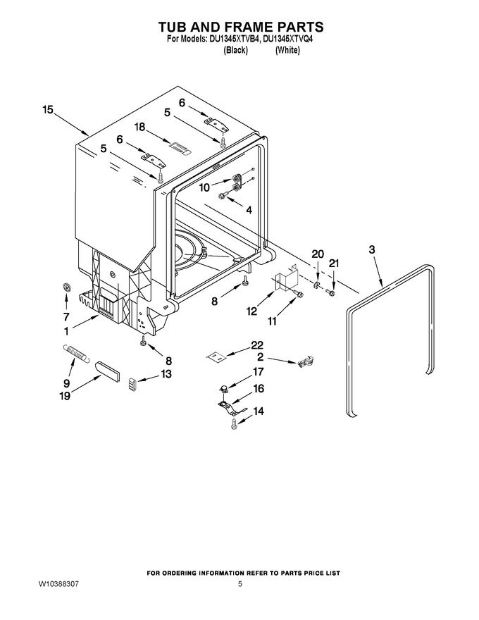 Diagram for DU1345XTVQ4