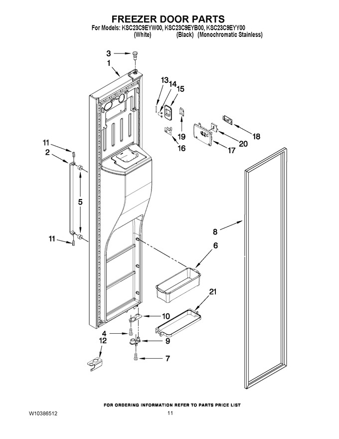 Diagram for KSC23C9EYB00