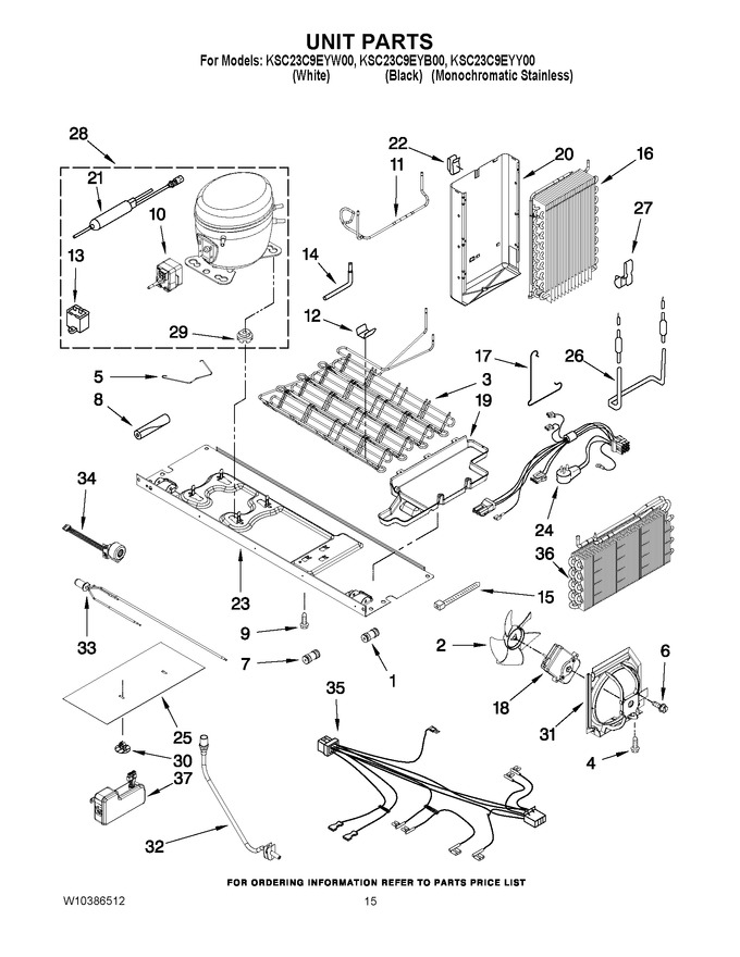 Diagram for KSC23C9EYW00