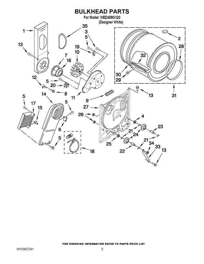 Diagram for WED4890XQ0