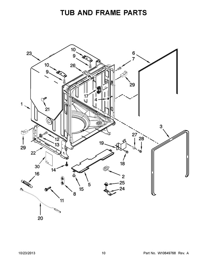 Diagram for WDF775SAYM3