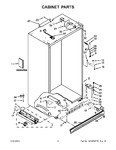 Diagram for 02 - Cabinet Parts