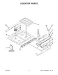 Diagram for 02 - Cooktop Parts