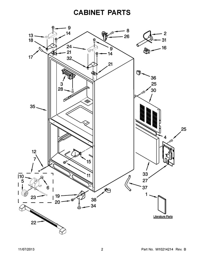 Diagram for KBFS25EVSS0