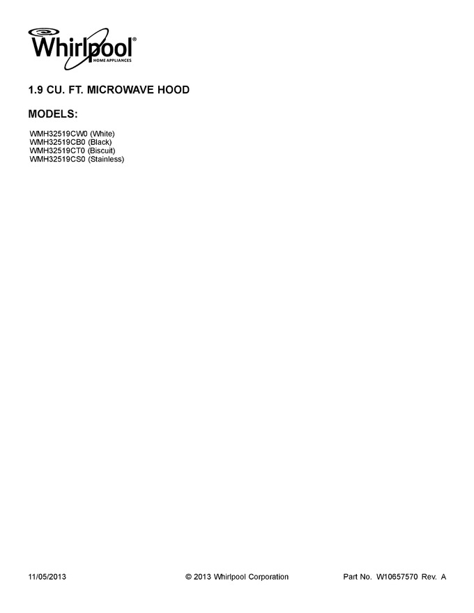 Diagram for WMH32519CW0