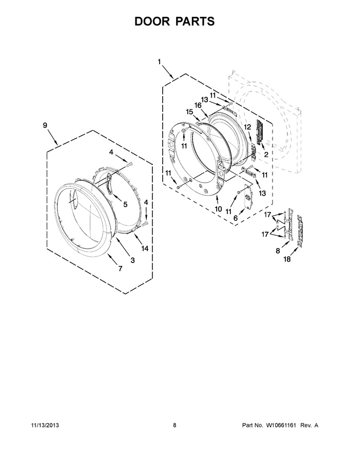 Diagram for YWED96HEAU1