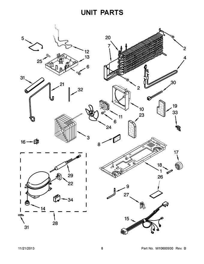 Diagram for W8RXEGMWB02